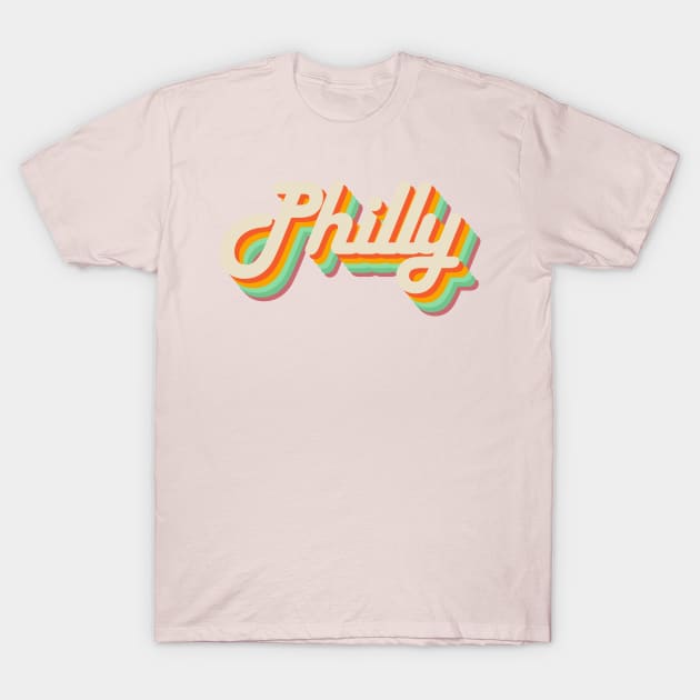 Retro Philly T-Shirt by HuskyClothing